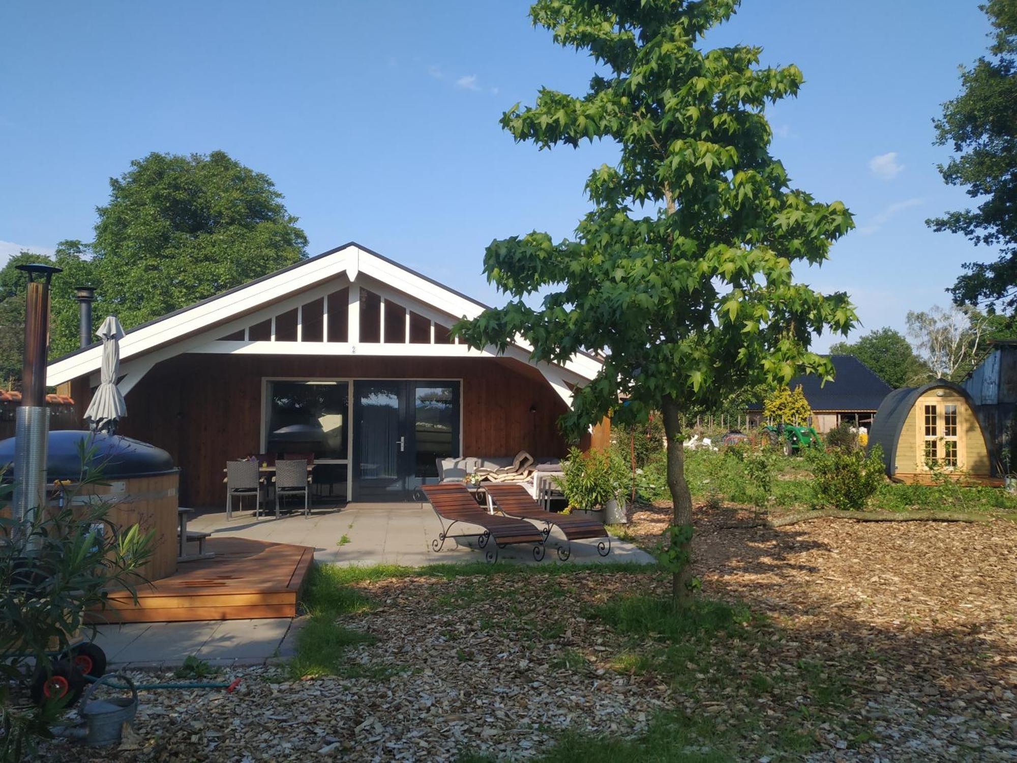 Chalet "Het Biggetje" Hottub - Sauna Volkel ภายนอก รูปภาพ