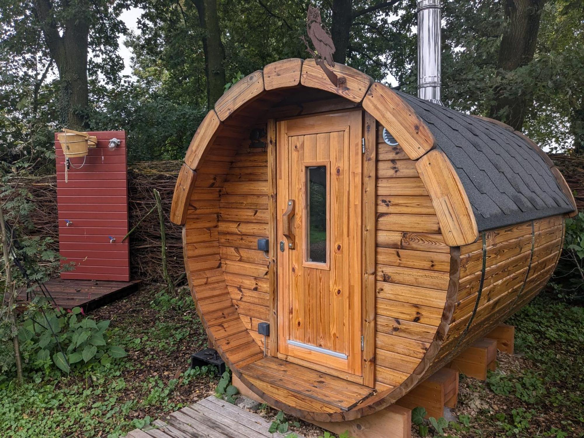 Chalet "Het Biggetje" Hottub - Sauna Volkel ภายนอก รูปภาพ
